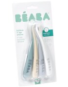 BEABA Set 4 lingurite silicon Pebble +4 luni