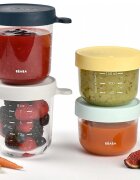 BEABA Set 4 recipiente sticla 150250 blue