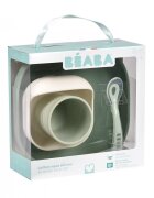 BEABA Set de masa din silicon 4 piese Sage green misty green