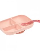 BEABA Set de masa silicon 2 piese roz