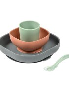 BEABA Set de masa silicon 4 piese Mineral