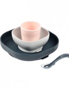 BEABA Set de masa silicon 4 piese Night Blue