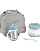 BEABA Set izoterm on the go 4 piese Blue