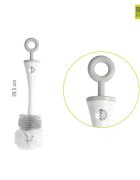 BEABA Set perii biberoane 2 in 1 gri
