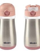 BEABA Sticla inox 350 ml Old Pink
