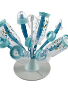 BEABA Uscator pliabil biberoane Floare Bleu