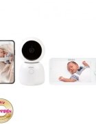 BEABA Video monitor digital cu lumina de veghe + wi-fi Zen night light white