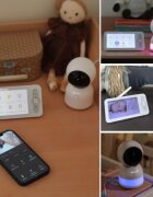 BEABA Video monitor digital cu lumina de veghe + wi-fi Zen night light white