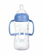 BEBE CONFORT Biberon 270 ml cu maner Emotion blue