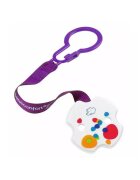 BEBE CONFORT Lantisor suzeta in forma de X Purple