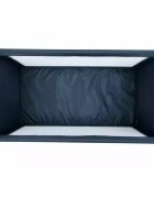 BEBE CONFORT Patut pentru copii Soft Dreams navy blue pliabil saltea si geanta de transport incluse
