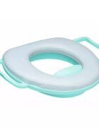 BEBE CONFORT Reductor de WC captusit cu manere blue 18-36L