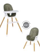 BEBE CONFORT Scaun de masa 2 in 1 Bebeconfort Avista mineral green