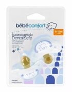 BEBE CONFORT Set 2 suzete din latex Dental Safe 6-18 luni