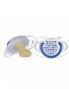 BEBE CONFORT Set 2 suzete din latex Dental Safe 6-18 luni
