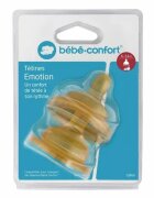 BEBE CONFORT Set 2 tetine latex Emotion S2 6-24 luni