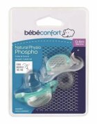 BEBE CONFORT Set suzete silicon Natural Physio Phospho 0-6 luni