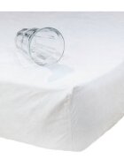 Bebe Royal Cearceaf cu elastic 120x60 cm Impermeabil Alb Beberoyal
