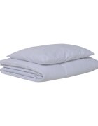 Bebe Royal Lenjerie din bumbac cu 8 piese pentru saltea 120x60 cm Beberoyal BearsRabbit Albastru