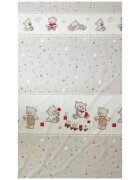 Bebe Royal Lenjerie patut cu 5 piese 120x60 cm BearsToys Bej