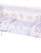 Bebe Royal Lenjerie patut cu 7 piese 120x60 cm Ursuleti 016