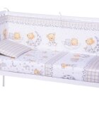 Bebe Royal Lenjerie patut cu 7 piese 120x60 cm Ursuleti 016