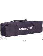 Bebe Royal Patut pliabil cu 2 nivele si laterala culisanta Dreaming Bear roz