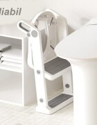 Bebe Royal Reductor pentru toaleta cu scarita Beberoyal Little Joy Basic AlbGri
