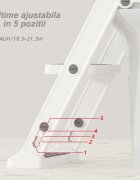 Bebe Royal Reductor pentru toaleta cu scarita Beberoyal Little Joy Basic AlbGri