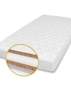 Bebe Royal Saltea Komfort cocos-burete-cocos husa detasabila 140x70x12 cm Beberoyal
