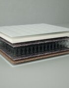 Bebe Royal Saltea Latex-Arcuri-Cocos 120x60x10 cm