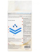 Bebe Royal Set 10 aleze Beberoyal Premium 60x40 cm impermeabile absorbtie 1050 ml fixare autoadeziva 6 straturi