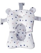 Bebe Royal Set cadita pliabila 76 cm Beberoyal Roz cu termometru digital dop de scurgere si suport textil universal