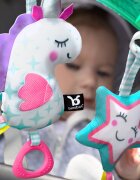 Benbat Arc cu jucarii interactive pentru dezvoltare senzoriala Unicorn