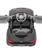 Bentley Masinuta electrica pentru copii EXP 12 negru 70w cu telecomanda deschidere usi lumini scaun piele si roti din spuma Eva