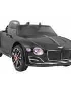 Bentley Masinuta electrica pentru copii EXP 12 negru 70w cu telecomanda deschidere usi lumini scaun piele si roti din spuma Eva