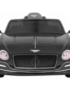 Bentley Masinuta electrica pentru copii EXP 12 negru 70w cu telecomanda deschidere usi lumini scaun piele si roti din spuma Eva