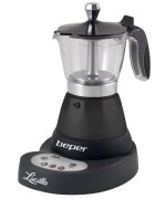 Beper Espressor electric cu lumina afisaj LCD si putere 400W