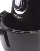 Beper Friteuza cu aer cald aluminiu cu invelis non-stick negru