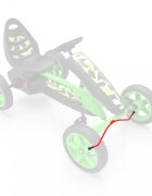 BERG TOYS Ax directie pentru Kart Rally rosu