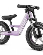 BERG TOYS Bicicleta copii fara pedale Berg Biky Cross mov 12 inch cu frana de mana anvelope pneumatice scaun reglabil pe inaltime varsta 25-5 ani inaltime utilizator 90-120 cm greutate maxima utilizator 30 kg
