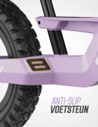BERG TOYS Bicicleta copii fara pedale Berg Biky Cross mov 12 inch cu frana de mana anvelope pneumatice scaun reglabil pe inaltime varsta 25-5 ani inaltime utilizator 90-120 cm greutate maxima utilizator 30 kg