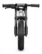 BERG TOYS Bicicleta copii fara pedale Berg Biky Cross White 12 inch cu frana de mana anvelope pneumatice scaun reglabil pe inaltime varsta 25-5 ani inaltime utilizator 90-120 cm greutate maxima utilizator 30 kg