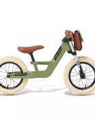 BERG TOYS Bicicleta copii fara pedale Berg Biky Retro Green 12 inch anvelope pneumatice scaun reglabil pe inaltime 32-45 cm inaltime utilizator 90-120 cm greutate maxima utilizator 30 kg varsta 25-5 ani