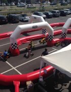 BERG TOYS Circuit gonflabil de Kart