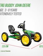 BERG TOYS Kart Berg Buddy John Deere New