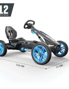 BERG TOYS Kart pentru copii Berg Rally NRG Orange 4-12 ani