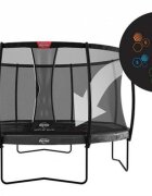 BERG TOYS Trambulina Berg Elite Regular Gri Level cu plasa Deluxe 430