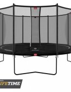 BERG TOYS Trambulina Berg Elite Regular Gri Level cu plasa Deluxe 430