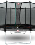 BERG TOYS Trambulina Berg Favorit Regular gri Level cu plasa Comfort 430